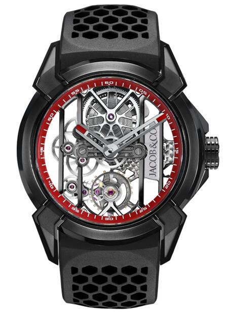 Jacob Co Replica EPIC X BLACK TITANIUM EX100.21.PS.RW.A watch